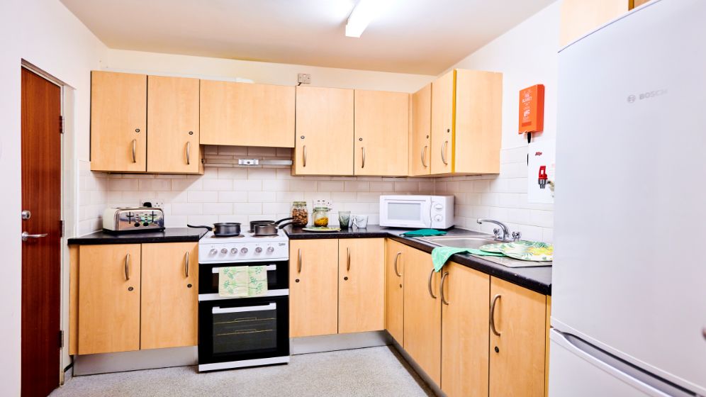 Castle Leazes catered kitchen